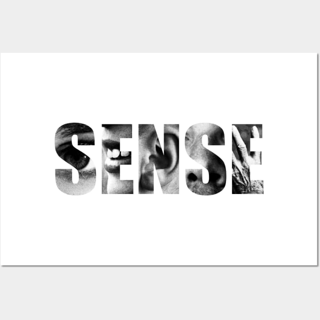 Sense (White Background) Wall Art by beatrizxe